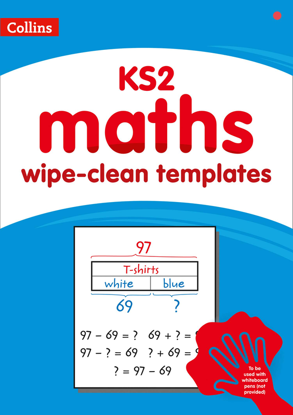 Паперова книга «KS2 wipe-clean maths templates» - фото №1