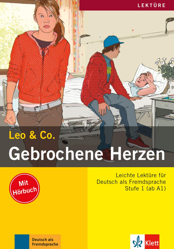 Бумажная книга «Gebrochene Herzen Leichte Lektüren für Deutsch als Fremdsprache Buch mit Audio-CD», авторов Эльке Бургер, Тео Шерлинг - фото №1