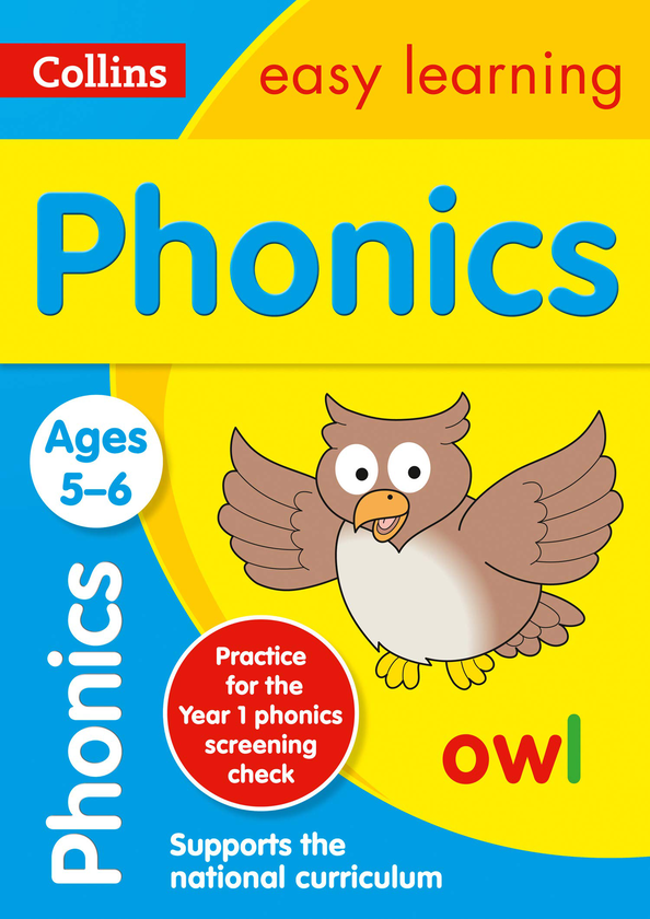 Паперова книга «Phonics Ages 5-6: Ideal for Home Learning» - фото №1