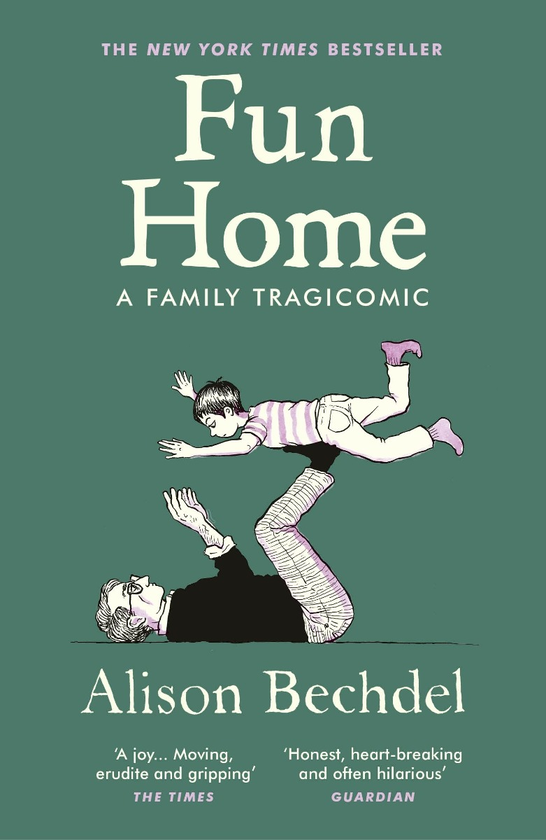 Паперова книга «Fun Home», автор Елісон Бечдел - фото №1