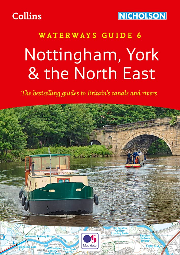 Бумажная книга «Nottingham, York and the North East. For Everyone with an Interest in Britain's Canals and Rivers» - фото №1