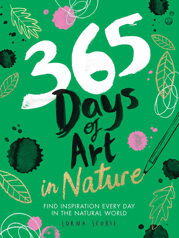Бумажная книга «365 Days of Art in Nature», автор Лорна Скоби - фото №1