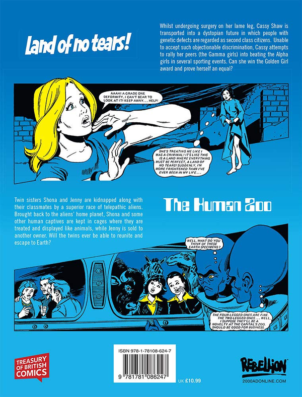 Бумажная книга «Jinty Volume 1. The Human Zoo & The Land of No Tears», авторов Пэт Миллс, Гай Питерс, Малкольм Шоу - фото №1