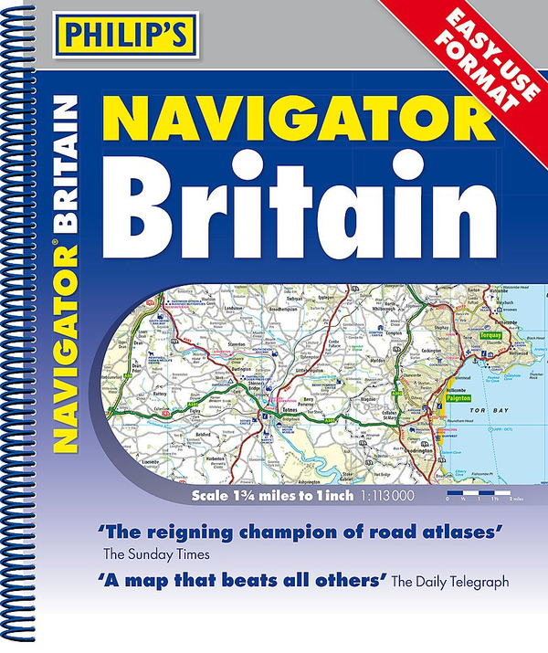 Бумажная книга «Philip's Navigator Britain Easy-Use Format» - фото №1