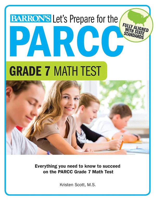 Бумажная книга «Let's Prepare for the PARCC Grade 7 Math Test», автор Кристен Скотт - фото №1