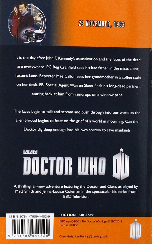 Паперова книга «Doctor Who: Shroud of Sorrow», автор Томмі Донбаванд - фото №1