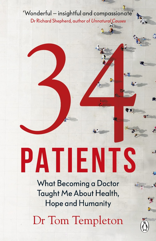 Бумажная книга «34 Patients», автор Том Темплтон - фото №1