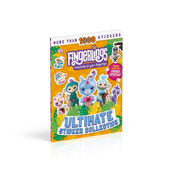 Бумажная книга «Fingerlings Ultimate Sticker Collection» - фото №1
