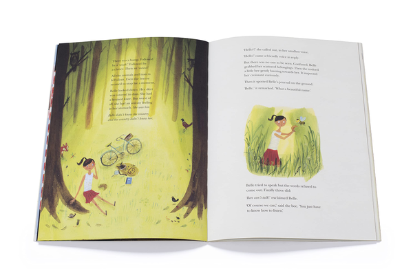 Паперова книга «The Bee Who Spoke», авторів Аль Макквіш, Ребекка Гіббон - фото №1