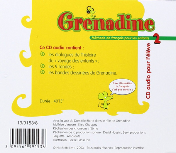 Паперова книга «Grenadiner. Niveau 2. CD-ROM», автор Марі-Лора Полетті - фото №1
