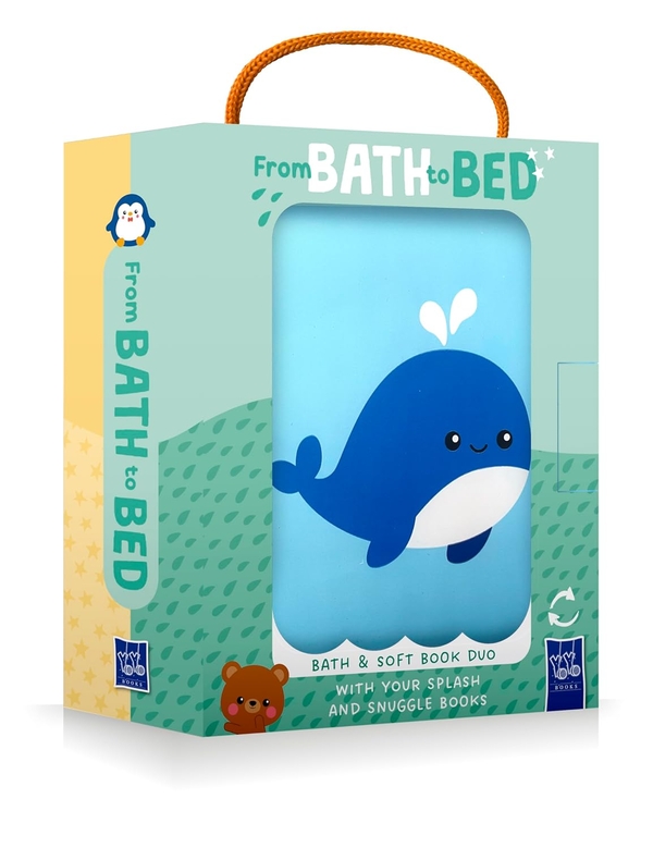 Бумажная книга «From Bath To Bed: Whale & Bear» - фото №1