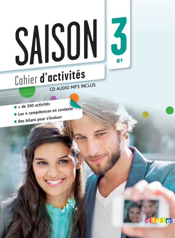 Бумажная книга «Saison Niveau 3 - Cahier + CD» - фото №1