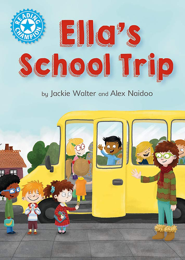 Бумажная книга «Ella's School Trip. Independent Reading Blue 4», автор Джеки Уолтер - фото №1