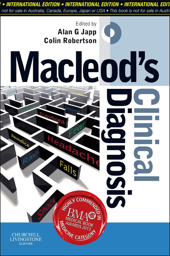 Бумажная книга «MacLeod's Clinical Diagnosis» - фото №1