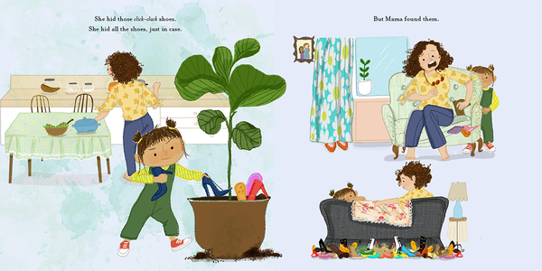 Бумажная книга «Mama's Work Shoes», автор Кэрон Левис - фото №1