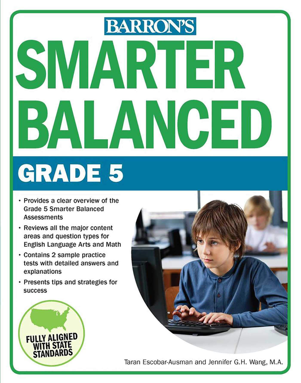 Паперова книга «Smarter Balanced Grade 5», автор Таран Ескобар-Осман - фото №1