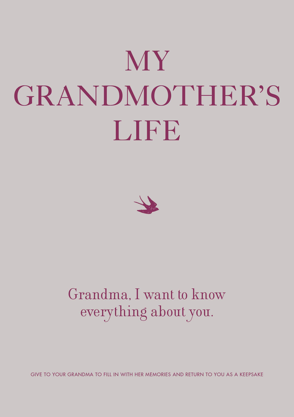 Паперова книга «My Grandmother's Life. Grandma, I Want to Know Everything About You» - фото №1
