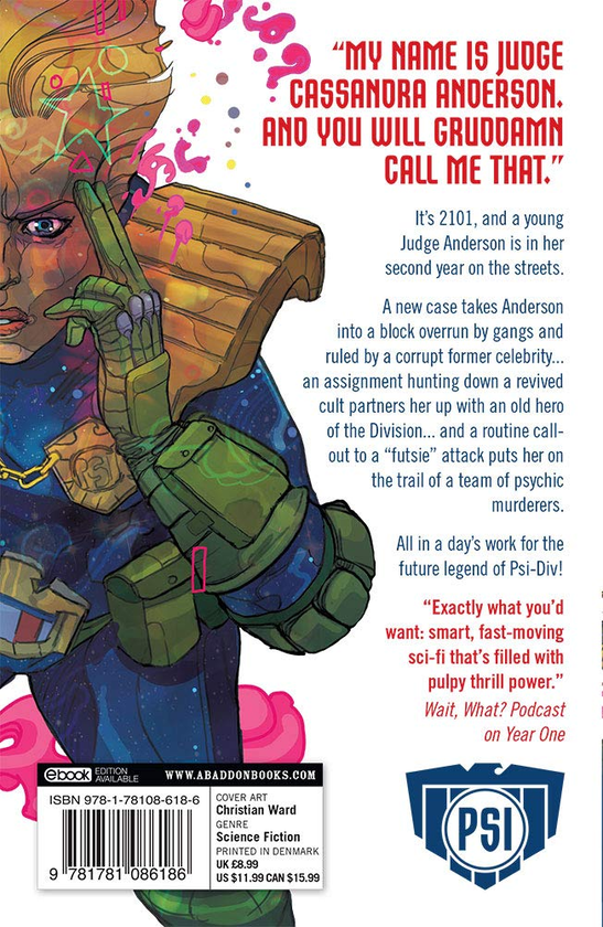 Бумажная книга «Judge Anderson. Year Two», авторов Дэнни Уэр, Лорел Силлз, Зина Гаттон - фото №1