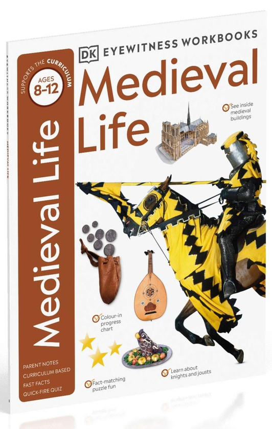 Паперова книга «Eyewitness Workbooks. Medieval Life» - фото №1