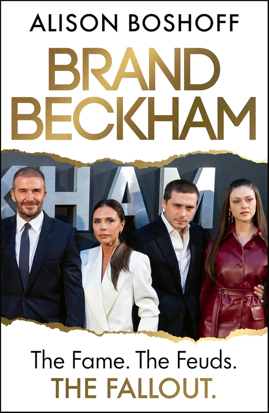 Paper book «Brand Beckham: The Fame. The Feuds. The Fallout», author Alison Boshoff - фото №1