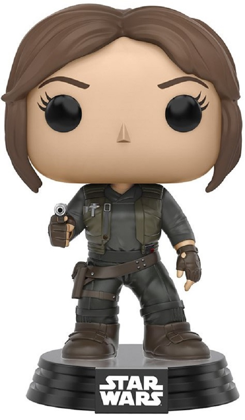  «Колекційна фігурка Funko Pop! Pop movies Star Wars Джин Ерсо (FK10449)», brand Funko Pop / Funko Pop /  - фото №1