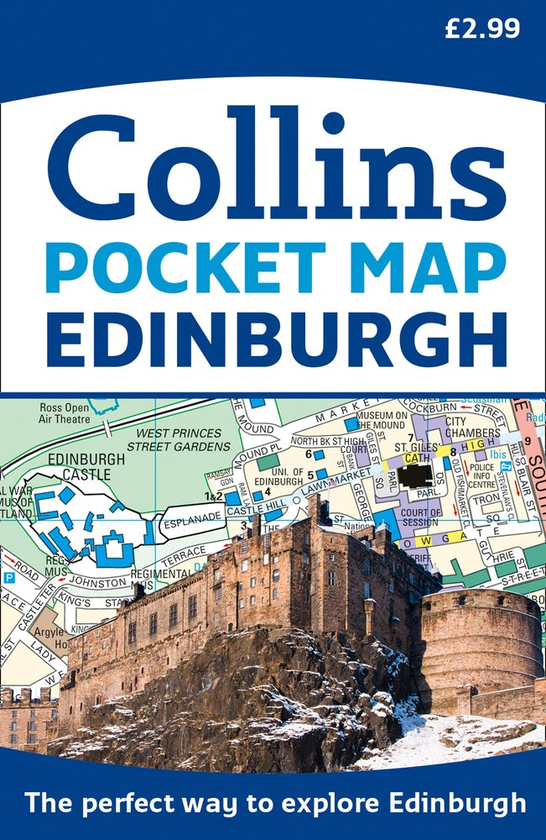 Бумажная книга «Edinburgh Pocket Map: The perfect way to explore Edinburgh» - фото №1