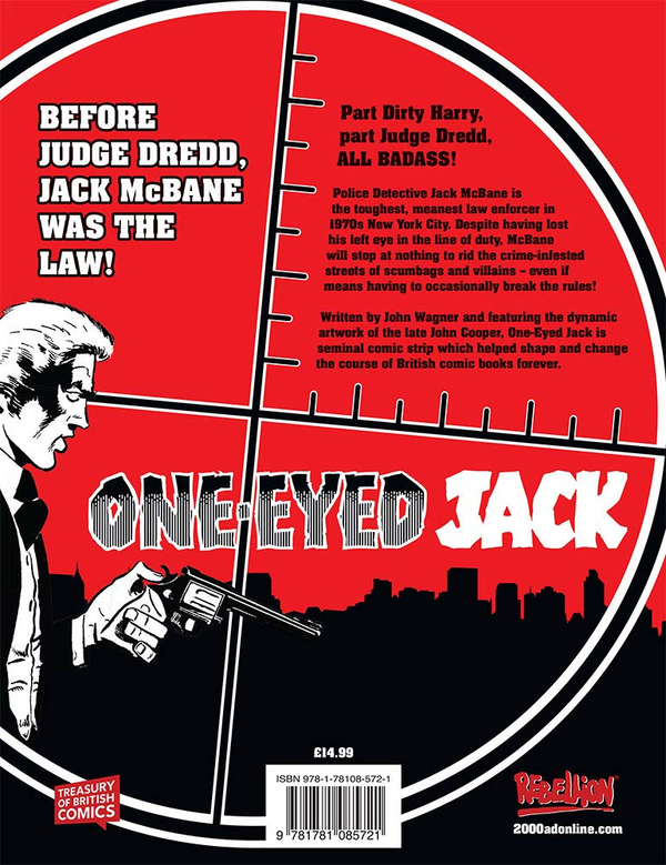 Бумажная книга «One-Eyed Jack», авторов Джон Вагнер, Джон Купер - фото №1