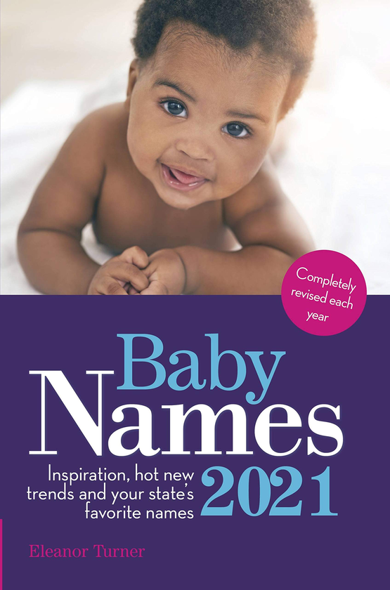 Паперова книга «Baby Names 2021 US», автор Елеанор Тернер - фото №1