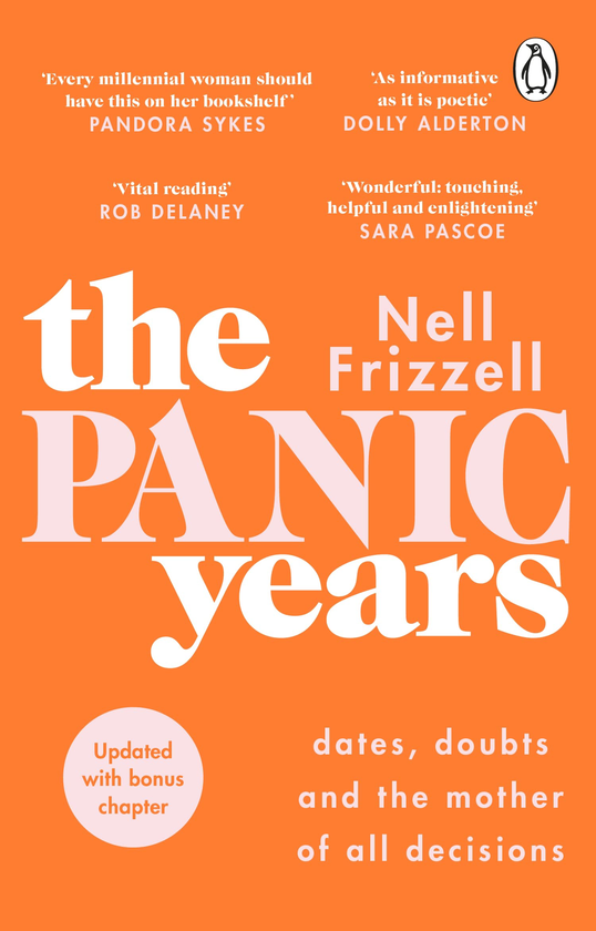 Паперова книга «The Panic Years», автор Нелл Фріззелл - фото №1