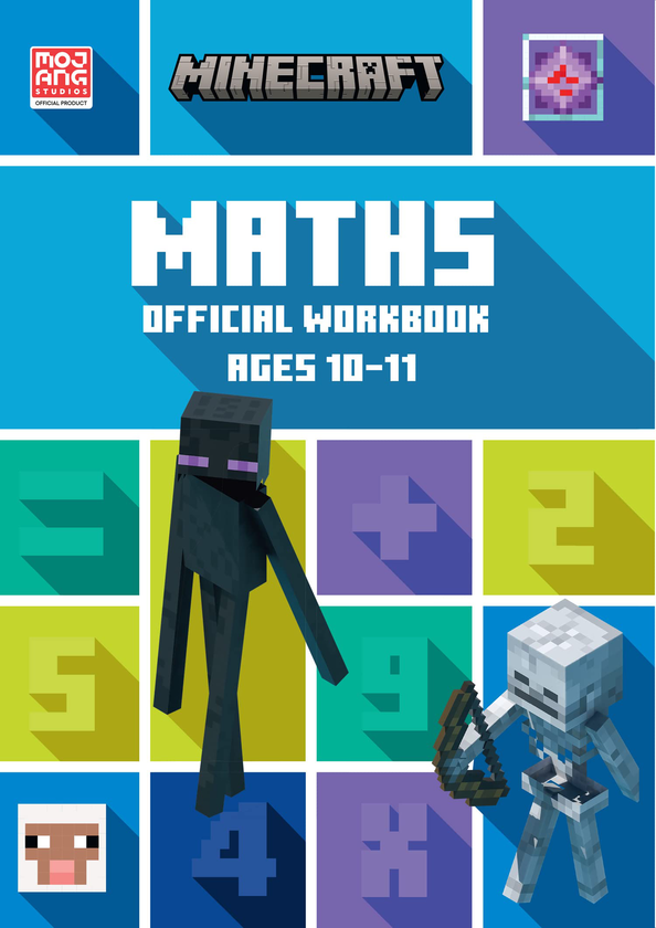 [object Object] «Minecraft Maths Ages 10-11: Official Workbook» - фото №1