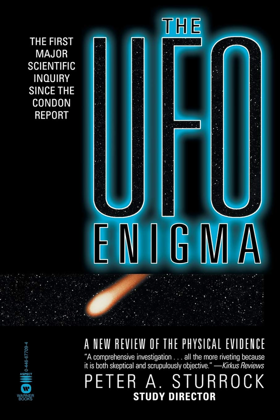 Паперова книга «The UFO Enigma. A New Review of the Physical Evidence», автор Пітер Е. Старрок - фото №1