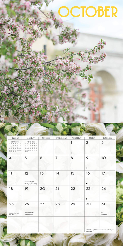 Паперова книга «New York in Bloom 2020 Wall Calendar» - фото №1