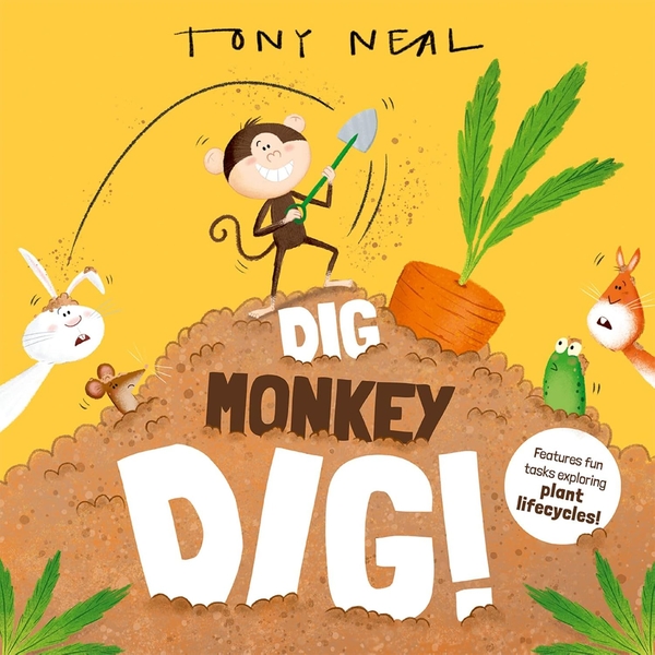 Паперова книга «Dig Monkey Dig!» - фото №1