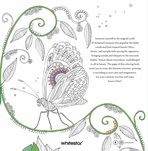 Бумажная книга «Magical Nature: Colouring Book» - фото №1