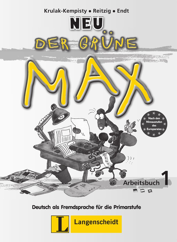 Бумажная книга «Der grune Max Neu 1. Deutsch als Fremdsprache fur die Primarstufe. Arbeitsbuch mit Audio-CD», автор Эльжбета Крулак-Кемписти - фото №1