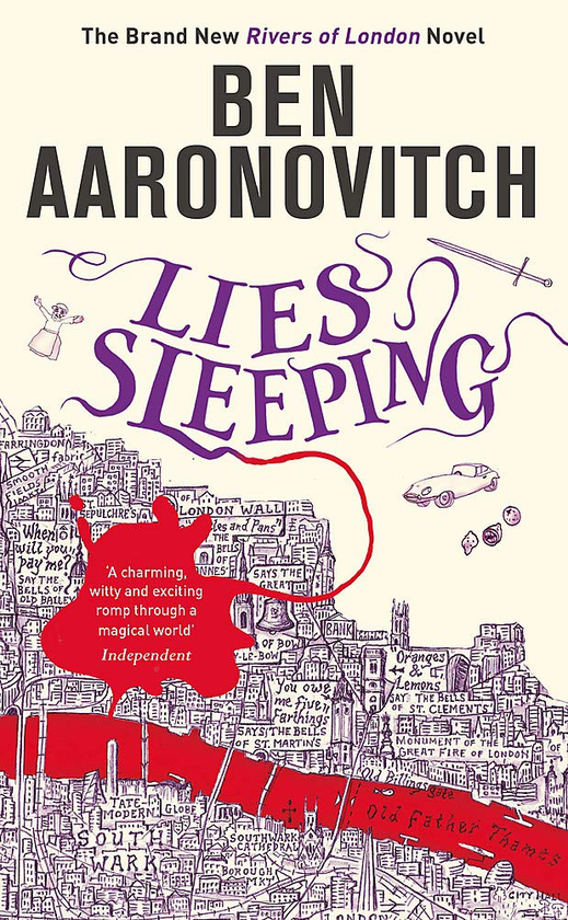 Бумажная книга «Lies Sleeping», автор Бен Ааронович - фото №1