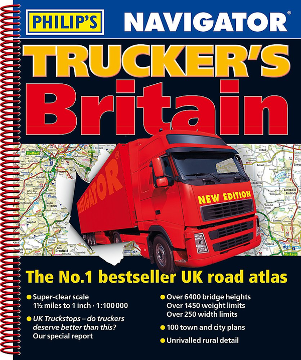 Бумажная книга «Philip's Navigator Trucker's Britain» - фото №1