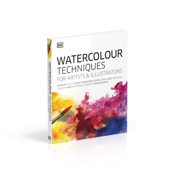 Бумажная книга «Watercolour Techniques for Artists and Illustrators. Discover how to paint landscapes, people, still lifes, and more» - фото №1