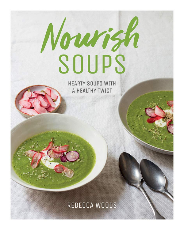 Бумажная книга «Nourish Soups: Hearty soups with a healthy twist», автор Ребекка Вудс - фото №1