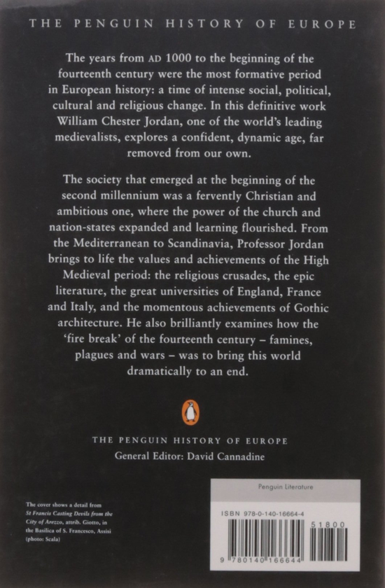 Бумажная книга «Europe in the High Middle Ages», автор Уильям Джордан - фото №1