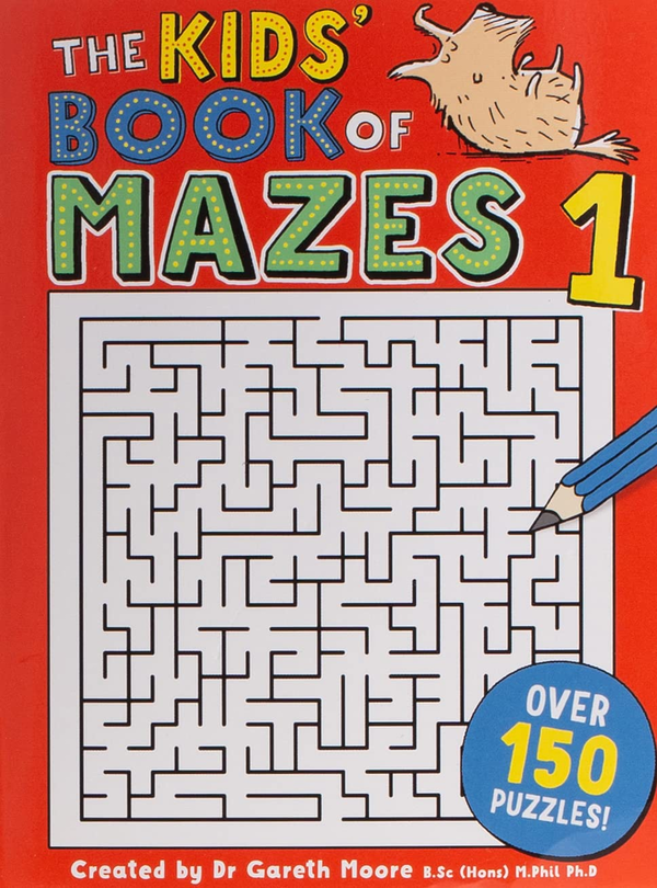 Бумажная книга «The Kids' Book of Mazes 1», автор Гарет Мур - фото №1