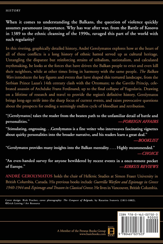 Бумажная книга «The Balkan Wars», автор Андре Геролиматос - фото №1