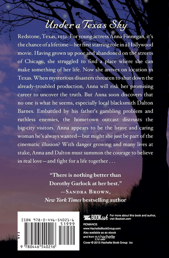 Бумажная книга «Under a Texas Sky», автор Дороти Гарлок - фото №1