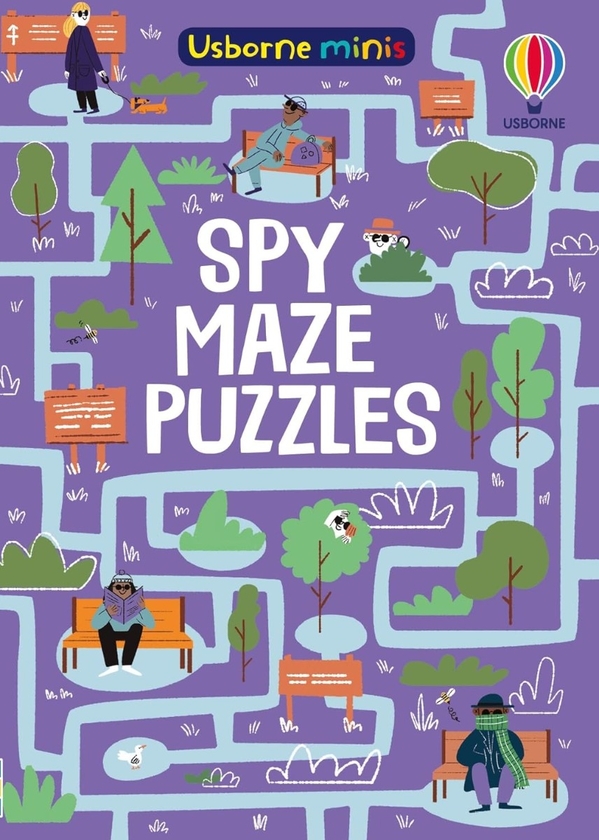 [object Object] «Spy Maze Puzzles», автор Кейт Нолан - фото №1