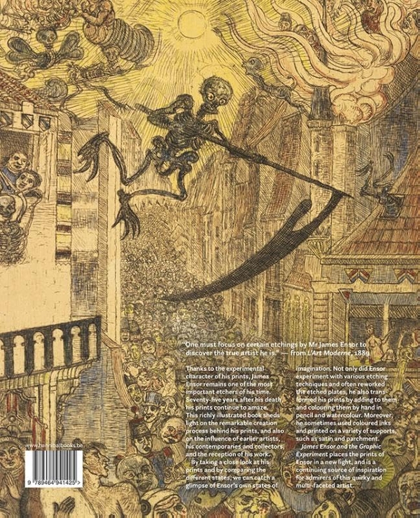 Бумажная книга «James Ensor and the Graphic Experiment», авторов Ад Стейнман, Хервиг Тодтс, Виллемийн Стаммис - фото №1