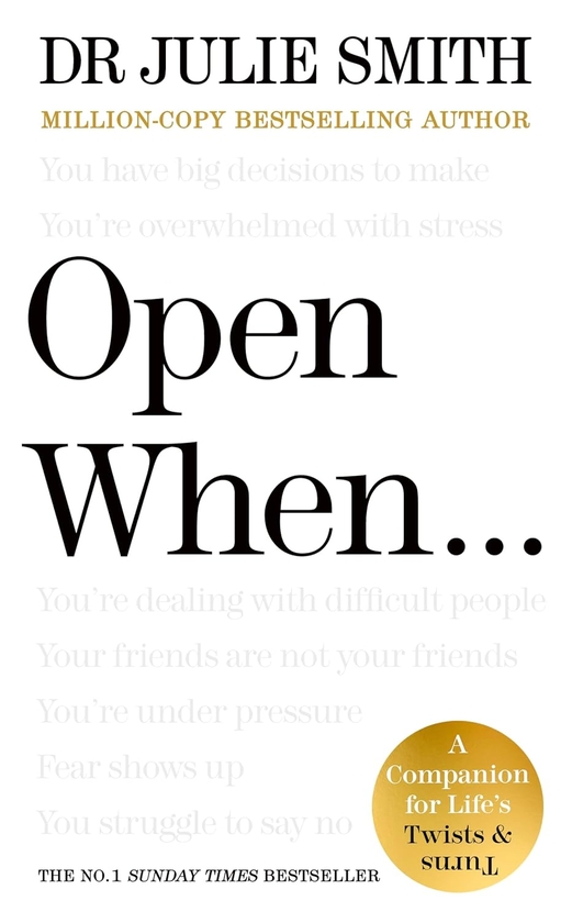 Бумажная книга «Open When…», автор Джули Смит - фото №1