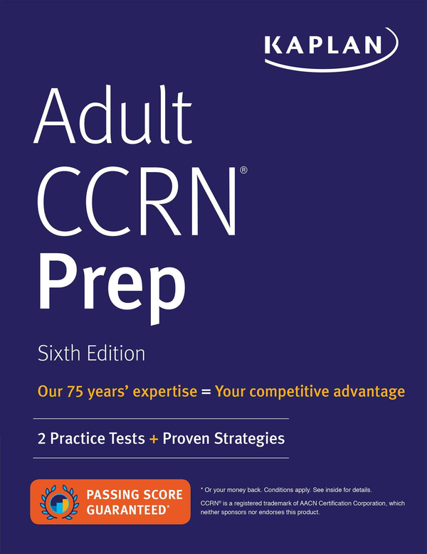 Паперова книга «Adult CCRN Prep : 2 Practice Tests + Proven Strategies» - фото №1