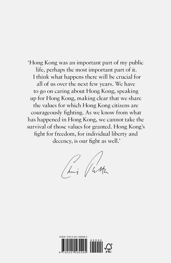 Бумажная книга «The Hong Kong Diaries», автор Крис Паттен - фото №1