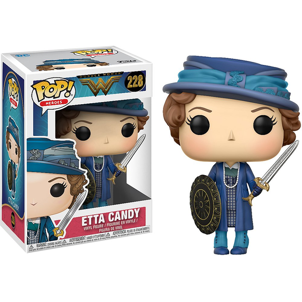 «Колекційна фігурка Funko Pop! Pop Heroes Wonder Woman Етта Кенді (FK24972)», brand Funko Pop / Funko Pop / - фото №1