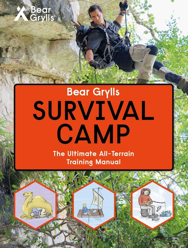 Бумажная книга «Bear Grylls World Adventure Survival Camp», автор Беар Гриллс - фото №1